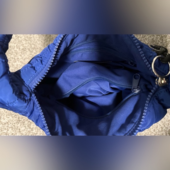 FP Movement - Blue Quilted Carryall Sling Bag - Picture 3 of 10